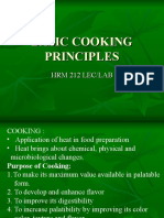 Basic Cooking Principles