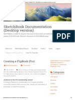 Creating A FlipBook (Pro) - SketchBook Documentation