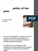 Osteomyelitis of The Jaws - 52