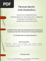 Teoría Del Comportamiento 