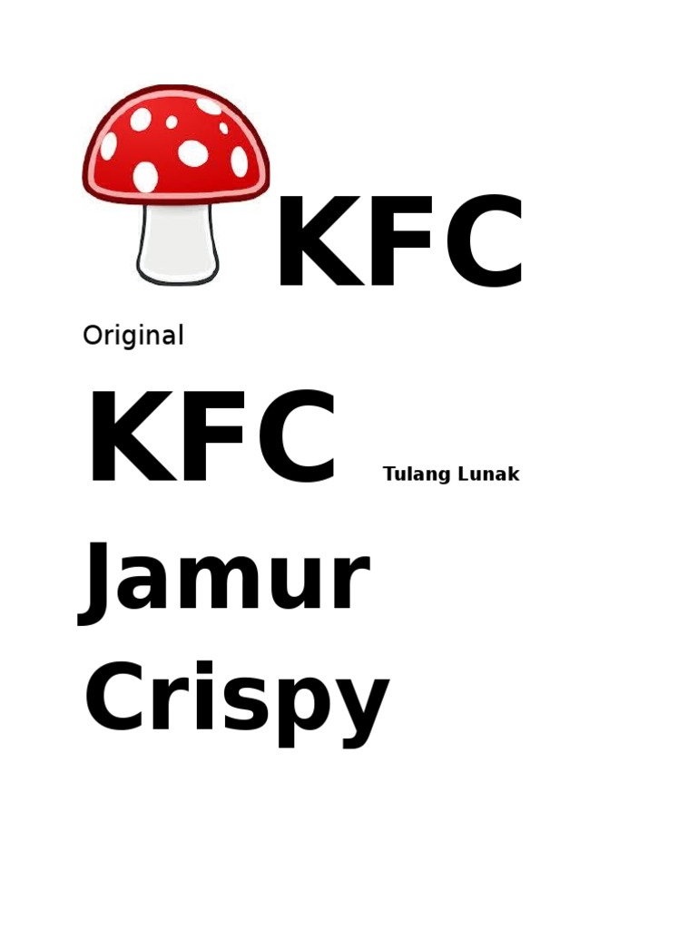 KFC KFC: Jamur Crispy | PDF