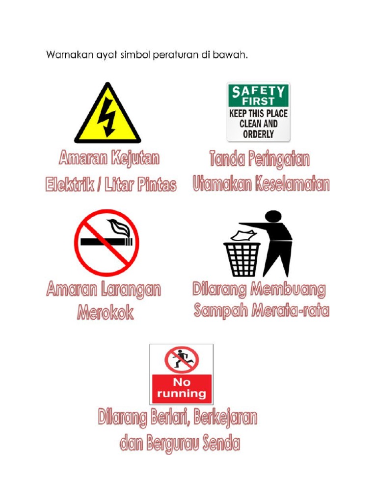 Simbol Keselamatan 2 Pdf