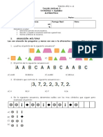 TALLER Patrones y Algebra