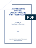 Best Practice for the Care of Patients With Tuberculosis - Uicter 2007