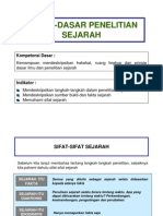 Download Dasar-Dasar Penelitian Sejarah by nur_smanio SN32142230 doc pdf