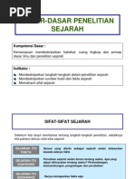 Download Dasar-Dasar Penelitian Sejarah by nur_smanio SN32142230 doc pdf