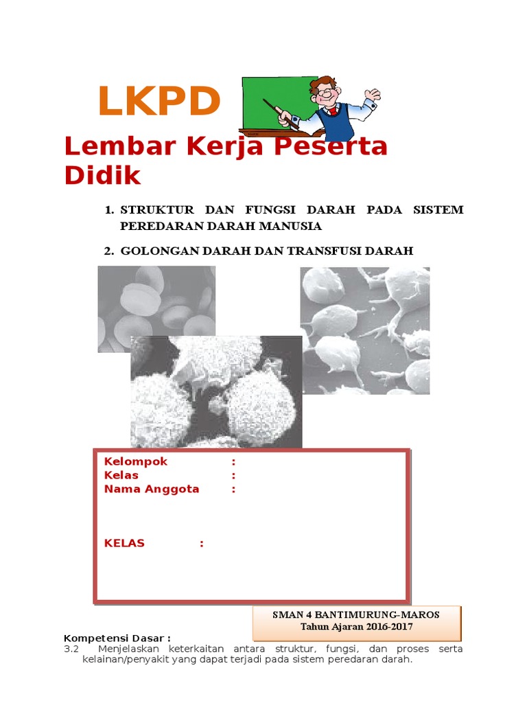 LKPD 1 Peredaran Darah  PDF