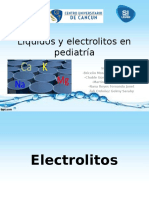 Líquidos y Electrolitos en Pediatría