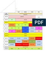 G5a Timetable 1