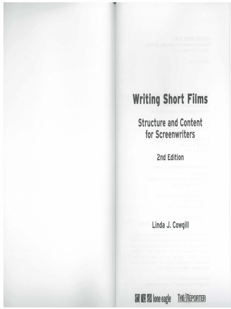 Writing Short Films: A Guide | PDF