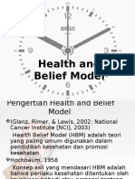 Health Belief Model (HBM) untuk pencegahan penyakit