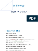 Molecular Biology: BBM FK Untar