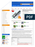 Pointeur Laser Puissant Vert 10000mW