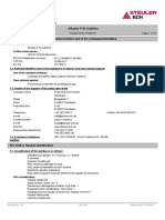 Safety Data Sheet Highlights