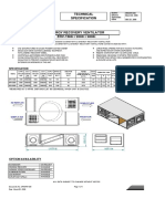 ERV-1500i/2000i/3000i Cabinet-Style Energy Recovery Ventilators Spec Sheet