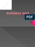 Business Quiz