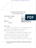 08-15-2016 ECF 1039 USA V SHAWNA COX - OrDER Denying As Untimely Shawna Cox's Motion For Certified Copies of Grand Jury Trial Transcripts