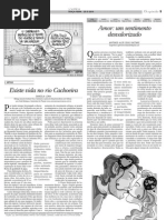 Existe vida no Rio Cachoeira - JORNAL A NOTÍCIA TERÇA-FEIRA - 25/5/2010