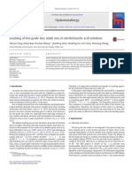 Hydrometallurgy: Tianzu Yang, Shuai Rao, Duchao Zhang, Jianfeng Wen, Weifeng Liu, Lin Chen, Xinwang Zhang