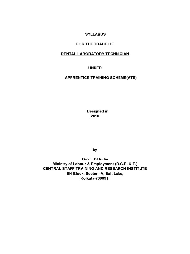Dental Lab Technician Dentures Metals