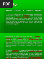 PSICOLOGIA I - Esquemas de Reforço