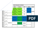 Horarios 2 Cuatri 2016