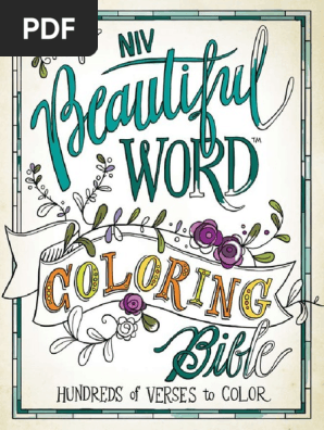 NIV Beautiful Word Bible Sample Pages