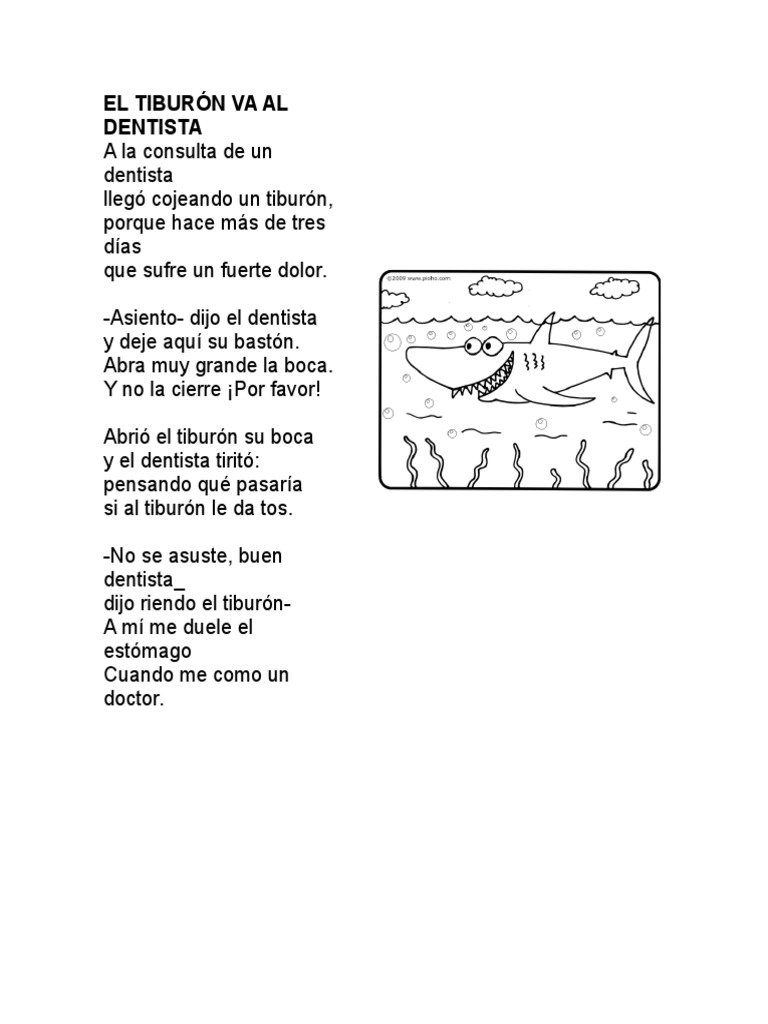 El Tiburón Va Al Dentista PDF
