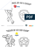 Paw Patrol Coloring Pages