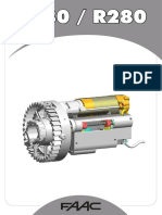 Instalação e configuração da automação R180/R280 para portas de enrolar