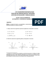 Taller 1 Cálculo Dif