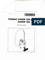 Manual Thomas Aspiradora