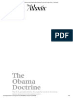 President Obama's Interview With Jeffrey Goldberg On Syria and Foreign Policy - The Atlantic