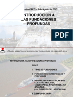 Introduccion A Fundaciones Profundas Ing Leonardo Costa PDF