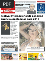 Jornal União, exemplar online da 18/08 a 24/08/2016.