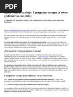 Entrevistas de Trabajo