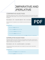 Compare and Superlative Forms