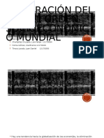 Integración Del País Al Orden Socioeconómico Mundial