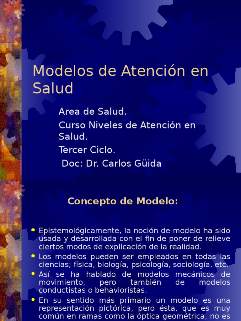 Modelos de Atencion en Salud | PDF | Sociedad | Derechos humanos
