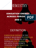 Chemistry: Ionisation Energy Across Periods 2 and 3
