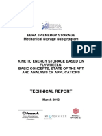 Kinetic Energ Storage Based on Flywheels EERA Report 2013