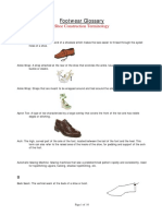 2Footwear Glossary Shoe Construction 03-08-08