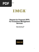 Investment Management Services RFP