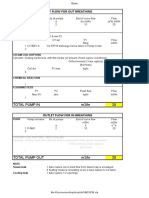 Inlet Flow For Out Breathing: Total Pump in m3/hr 20