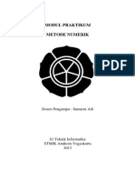 3 - Modul Praktikum Metnum PDF