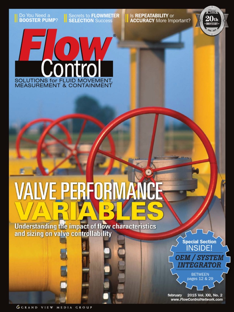 Control Valve Sizing & Flow Characteristics | PDF