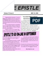 EPISTLE 2008-05