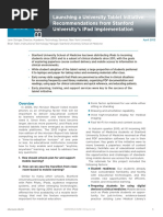 Launching A University Tablet Initiative: Recommendations From Stanford University'S Ipad Implementation