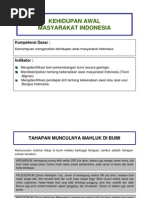 Download Kehidupan Awal Masyarakat Indonesia by nur_smanio SN32154275 doc pdf