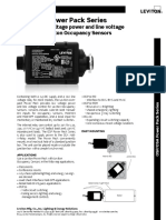 Data Sheet - Occupancy Sensors Power Pack (OSP, OSA)